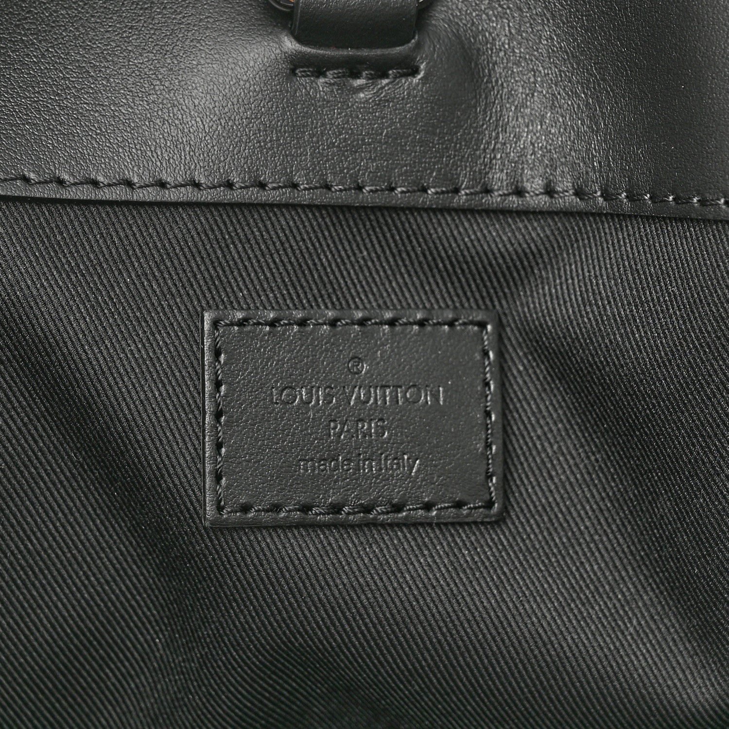 Louis Vuitton Monogram Eclipse Sac Plat Horizontal Zipper 6 of 9