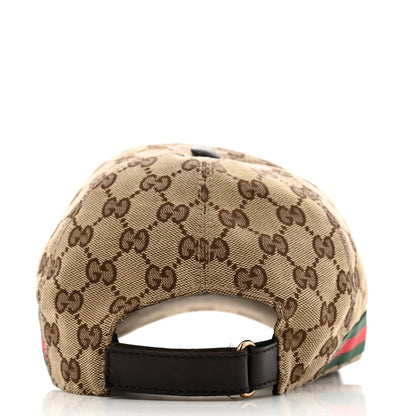 Gucci Monogram Web Baseball Hat L Beige Cocoa 6 of 10