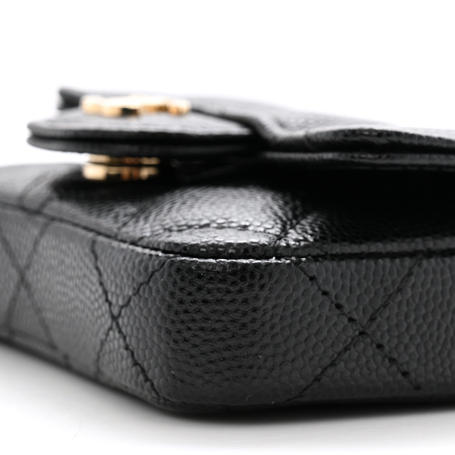 Chanel Caviar Quilted Mini Chain Belt Bag Black 11 of 11