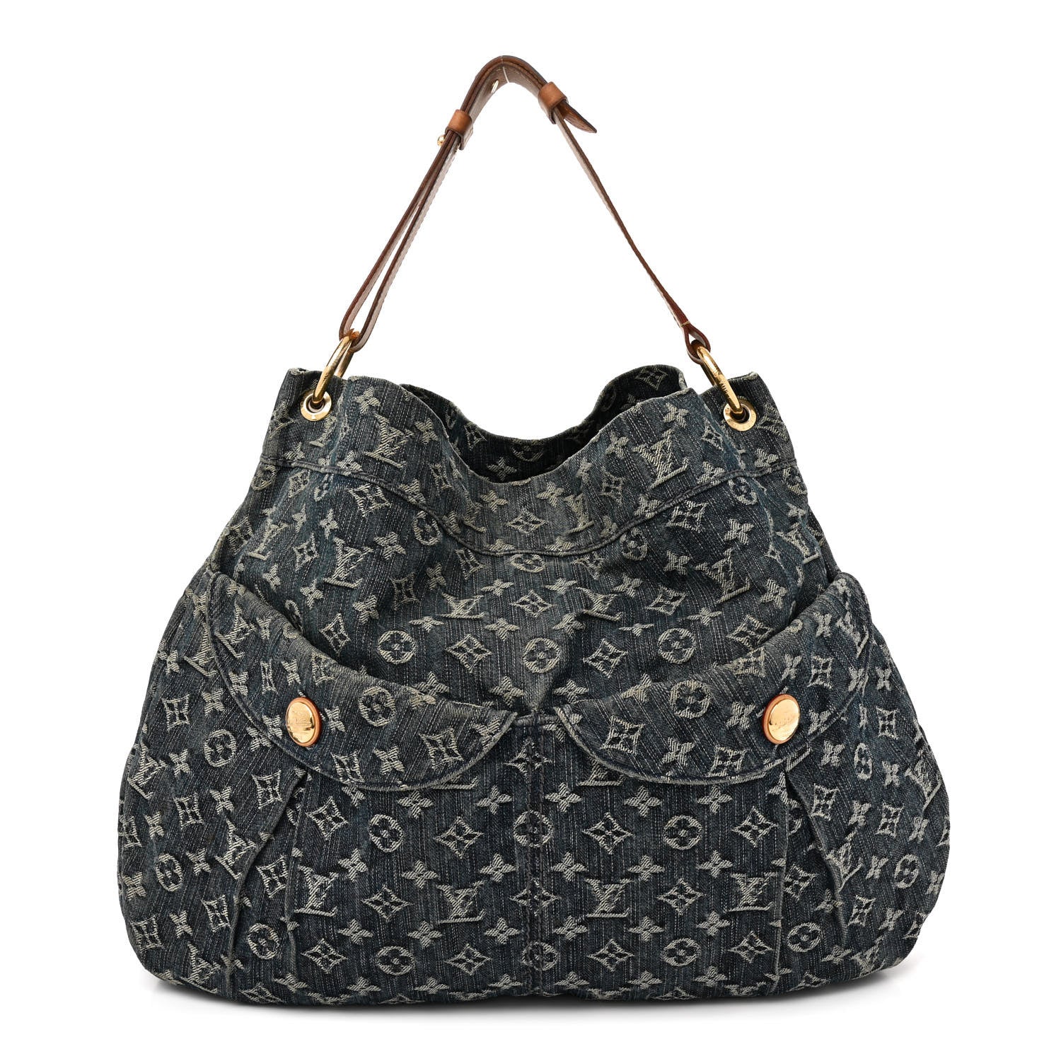 Louis Vuitton Denim Daily GM Gris Blue 1 of 12