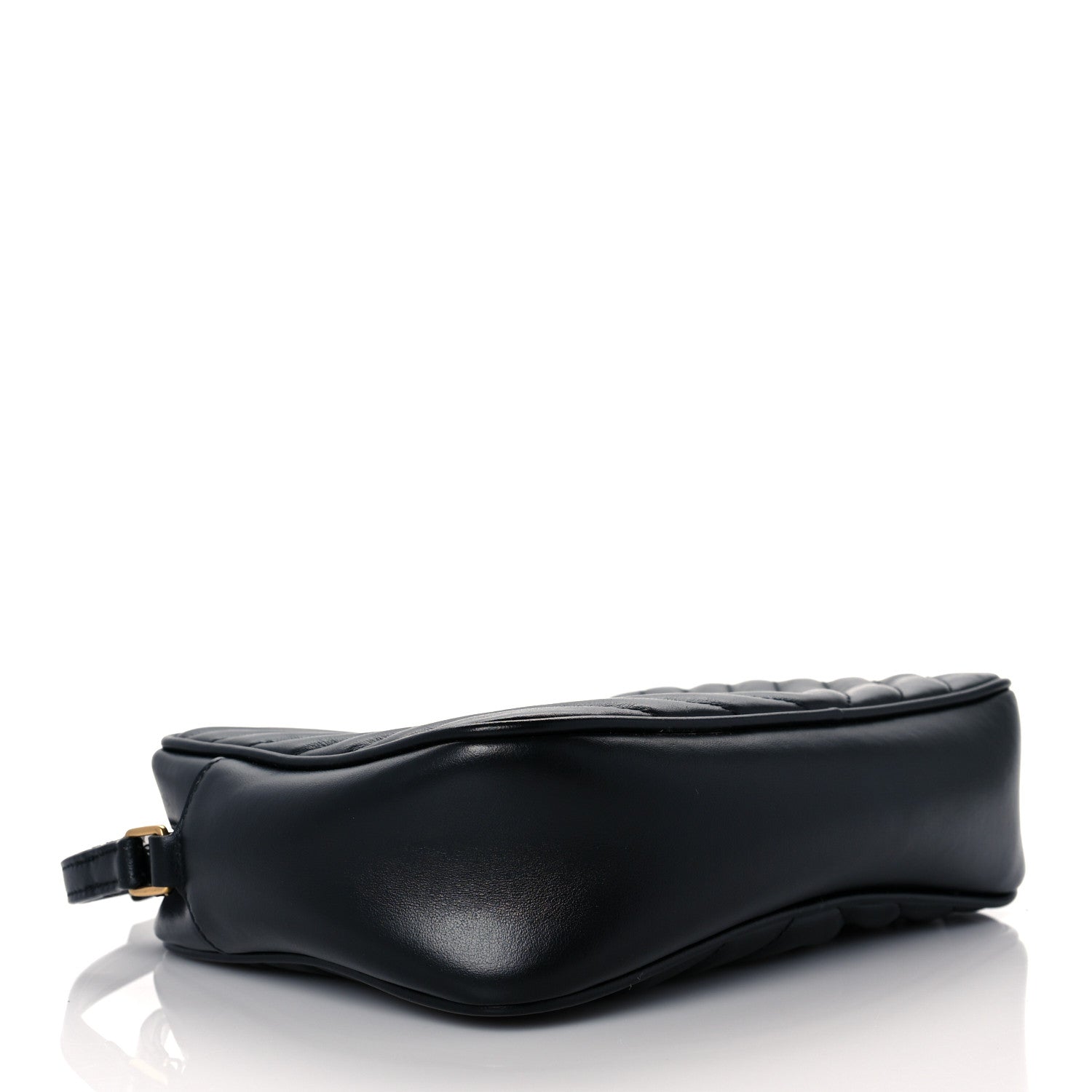 Saint Laurent Calfskin Matelasse Monogram Lou Camera Bag Black 5 of 13