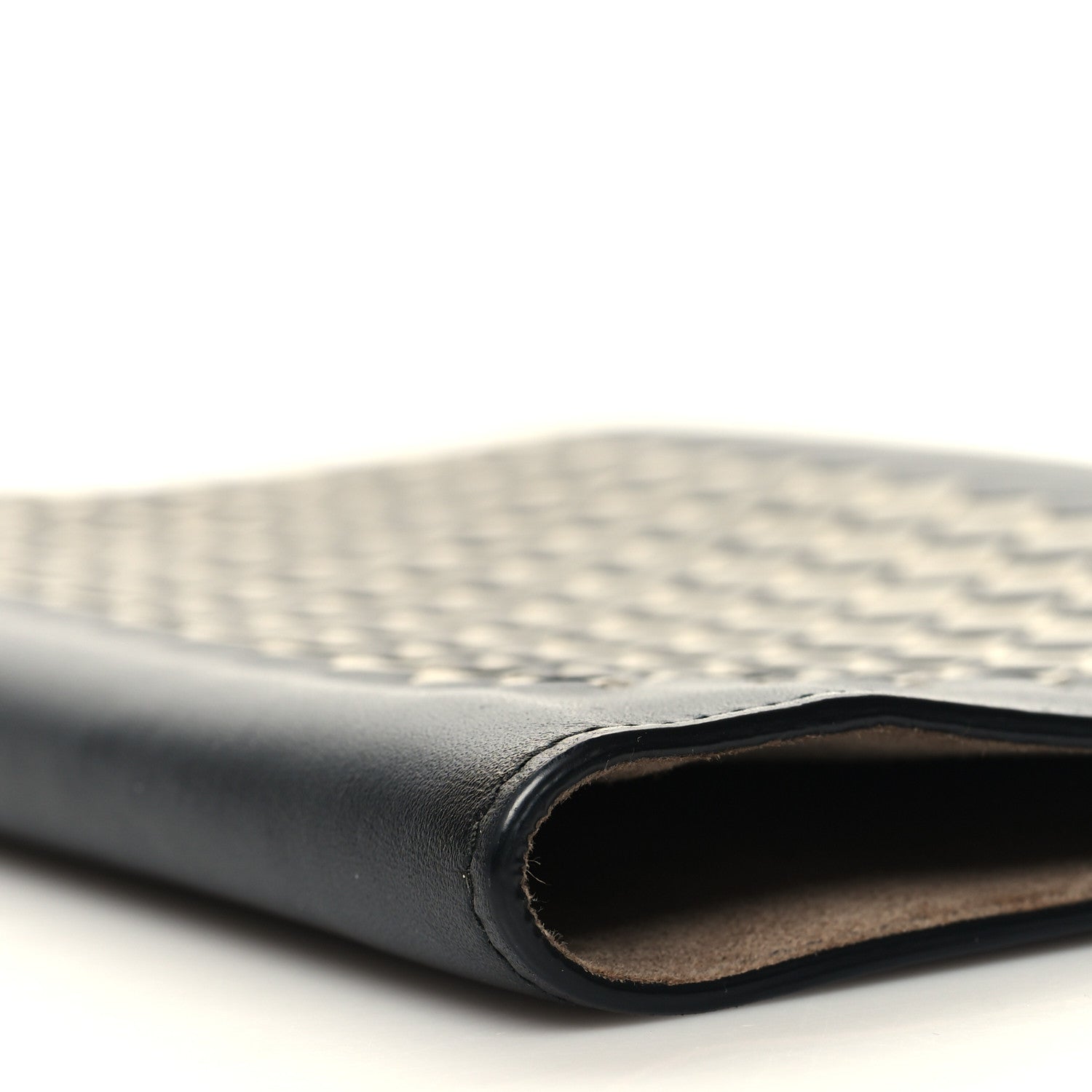 Bottega Veneta Nappa Intrecciato Notebook Cover Black White 8 of 9