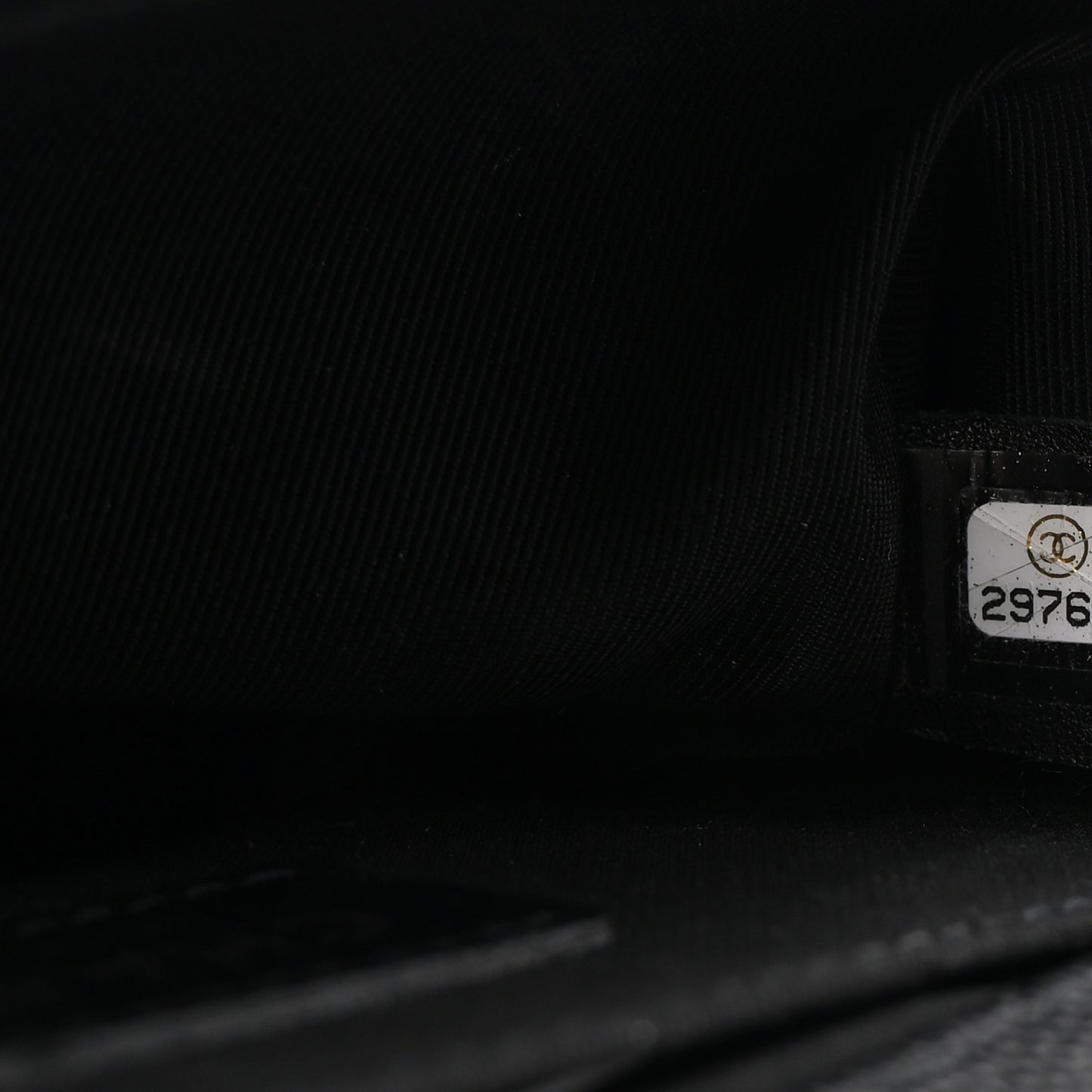 Caviar Quilted Small Boy Flap Black