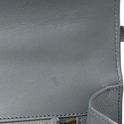 Christian Dior Ultra Matte Grained Calfskin 30 Montaigne Flap Bag Grey 18 of 31