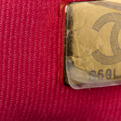 Chanel Lambskin Plexiglass Quilted Coco Love Mini Flap Black 7 of 10