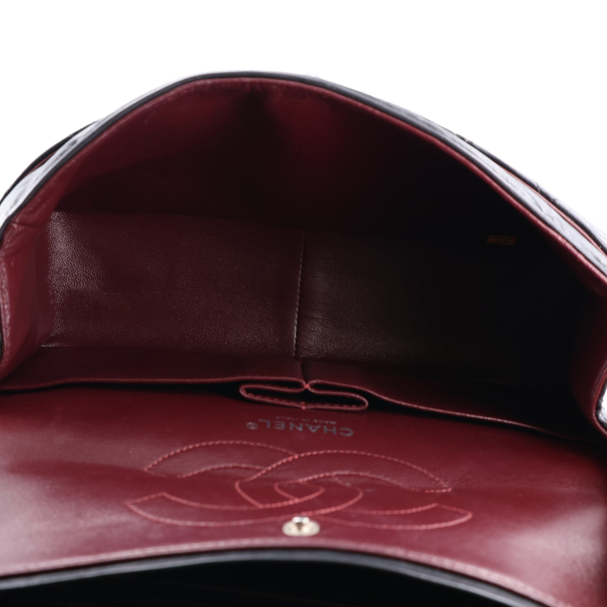 Aged Calfskin Quilted 2.55 Reissue 226 Flap Black