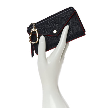 Louis Vuitton Empreinte Recto Verso Card Holder Marine Rouge 2 of 11