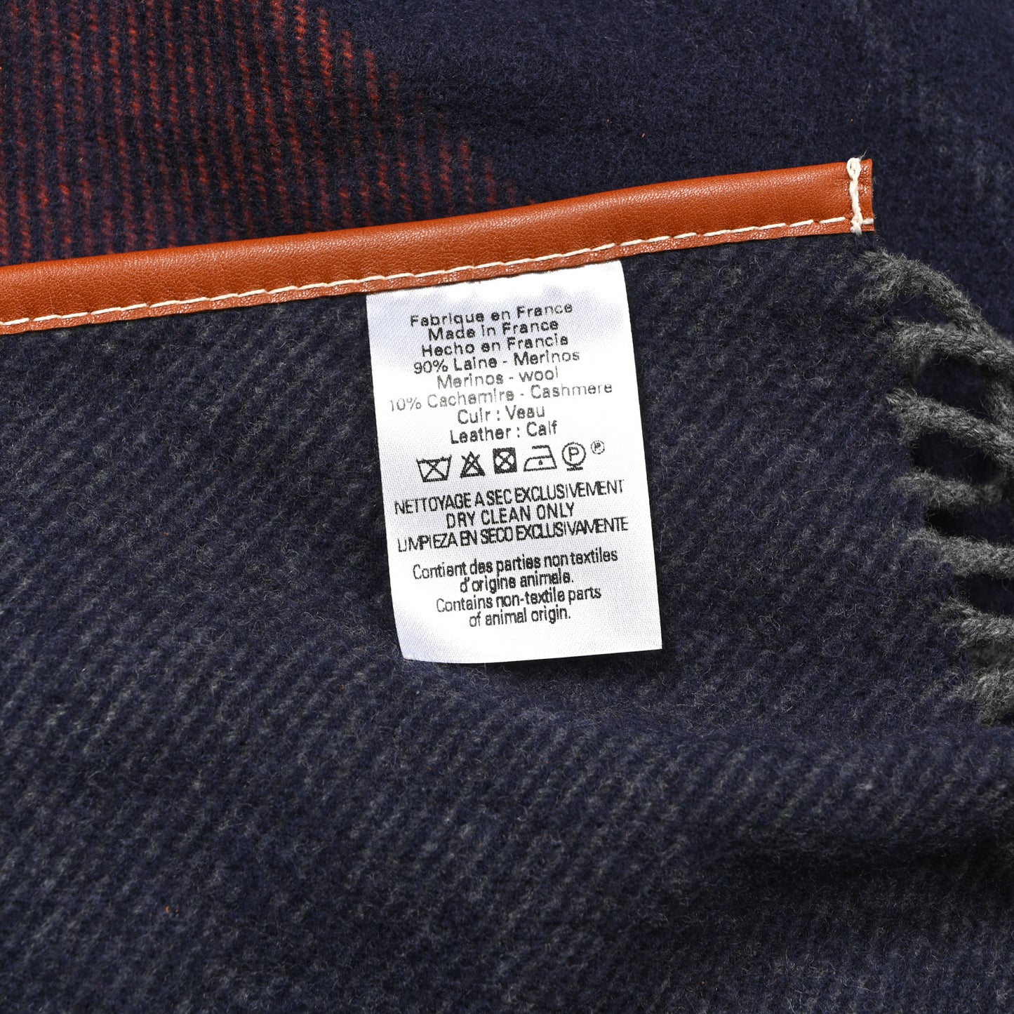 Merino Wool Cashmere Rocabar Poncho Gris