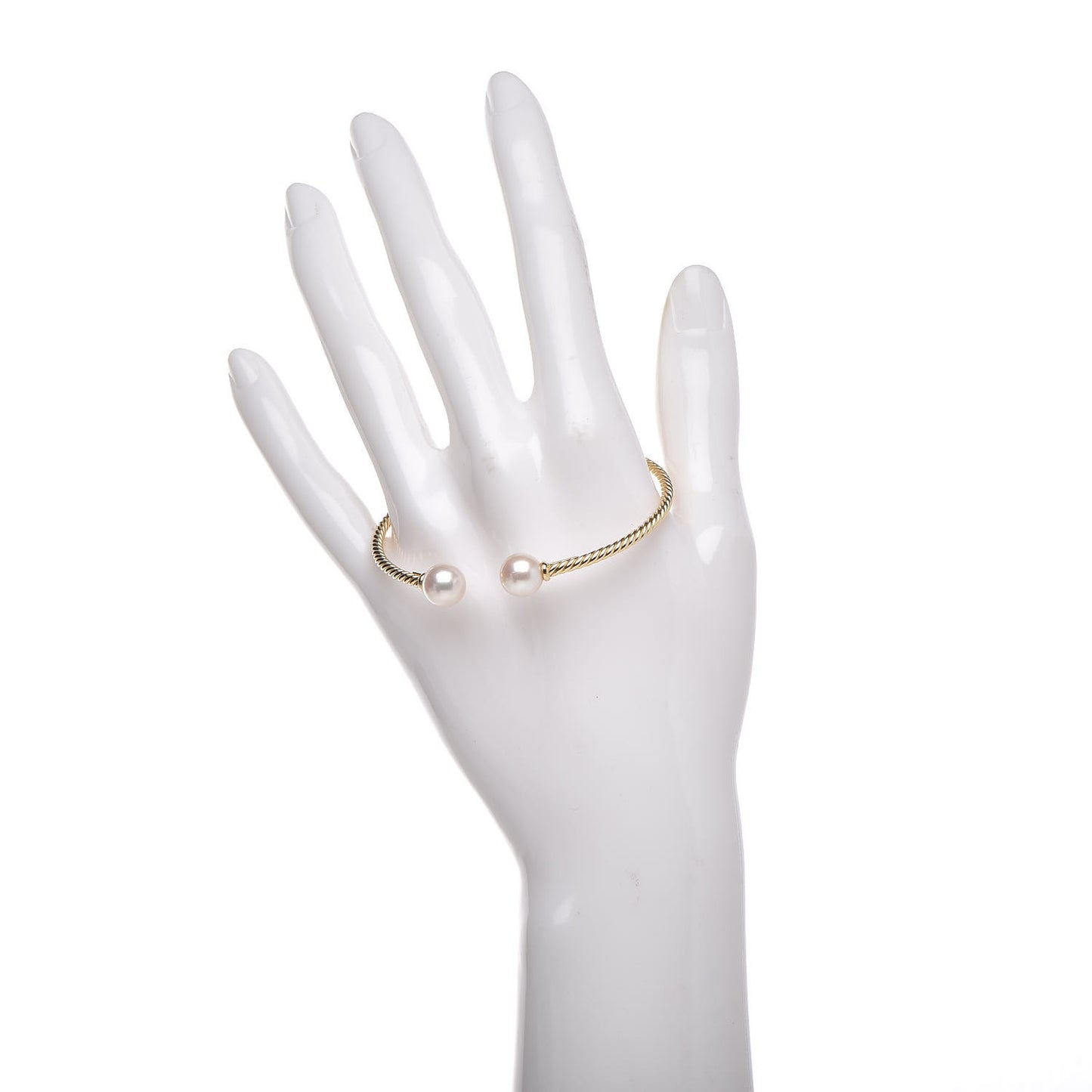 18K Yellow Gold Pearl 8.5mm Solari Bracelet