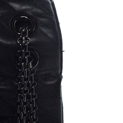 Chanel Sheepskin Chevron Quilted 2.55 Reissue 226 Flap So Black 9 of 20