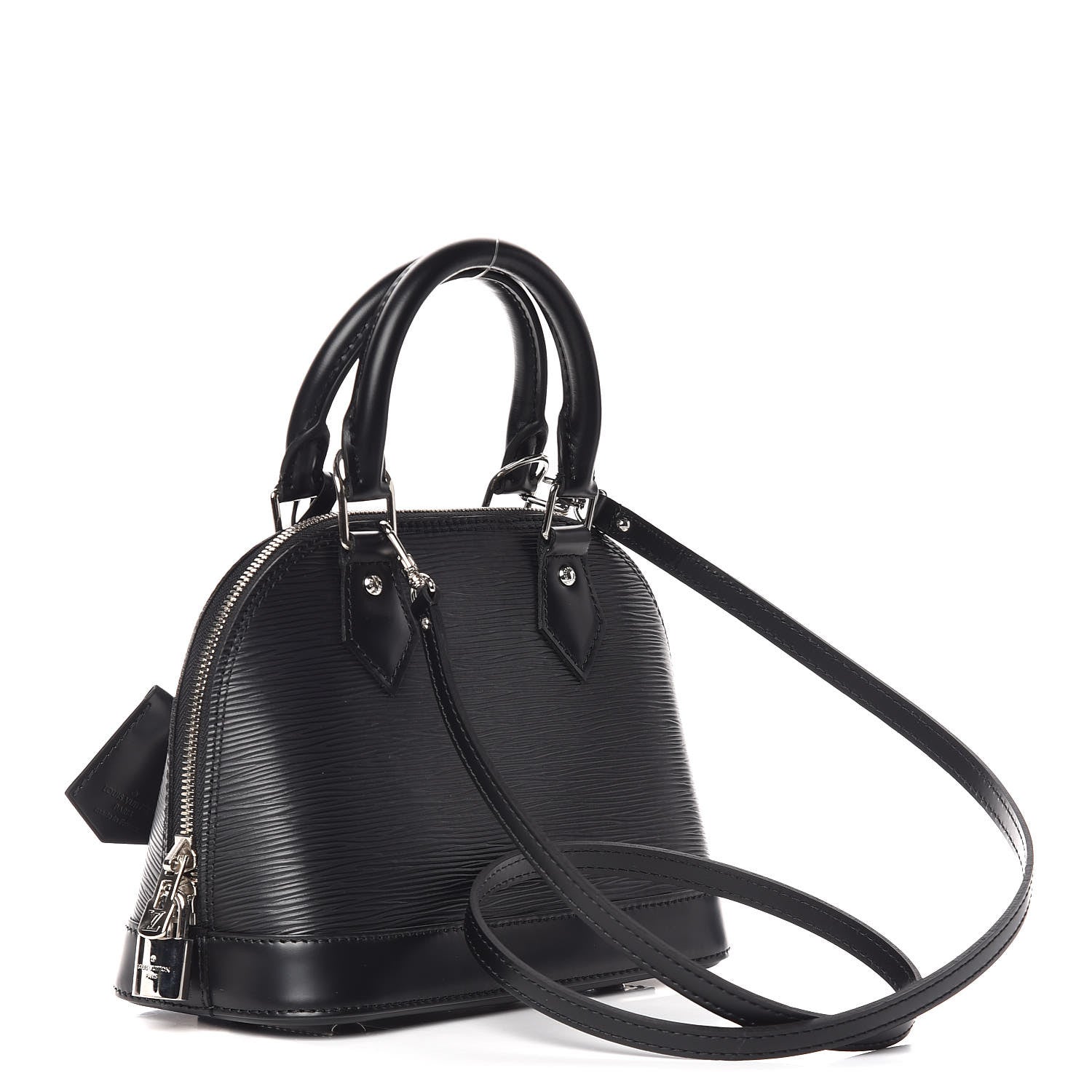 Louis Vuitton Epi Alma BB Black 3 of 9