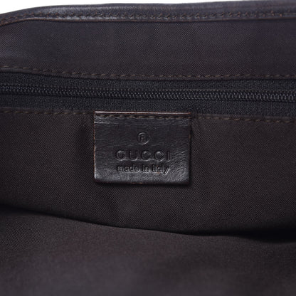 Gucci Monogram Web Jackie O Hobo Dark Brown 6 of 19