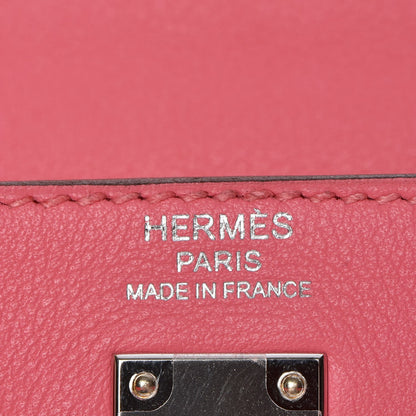 Hermes Swift Kelly Retourne 25 Rose Azalee 20 of 31