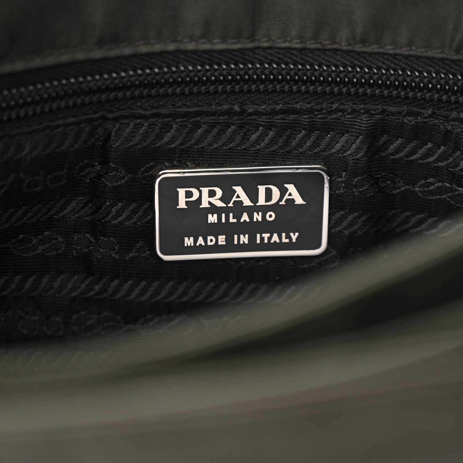 Prada Tessuto Light Nylon Shoulder Bag Cordovan 6 of 11