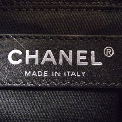 Chanel Leather Natural Beauty Tote Black 7 of 11