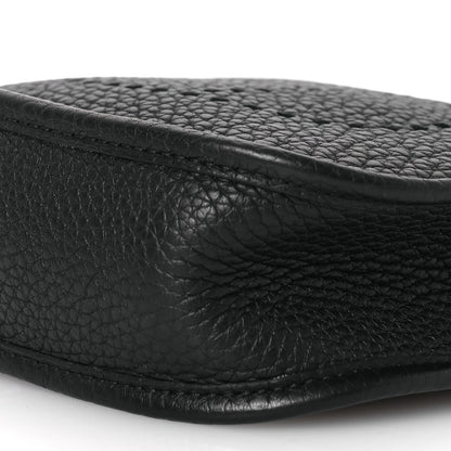Hermes Taurillon Clemence Evelyne TPM Black 9 of 12