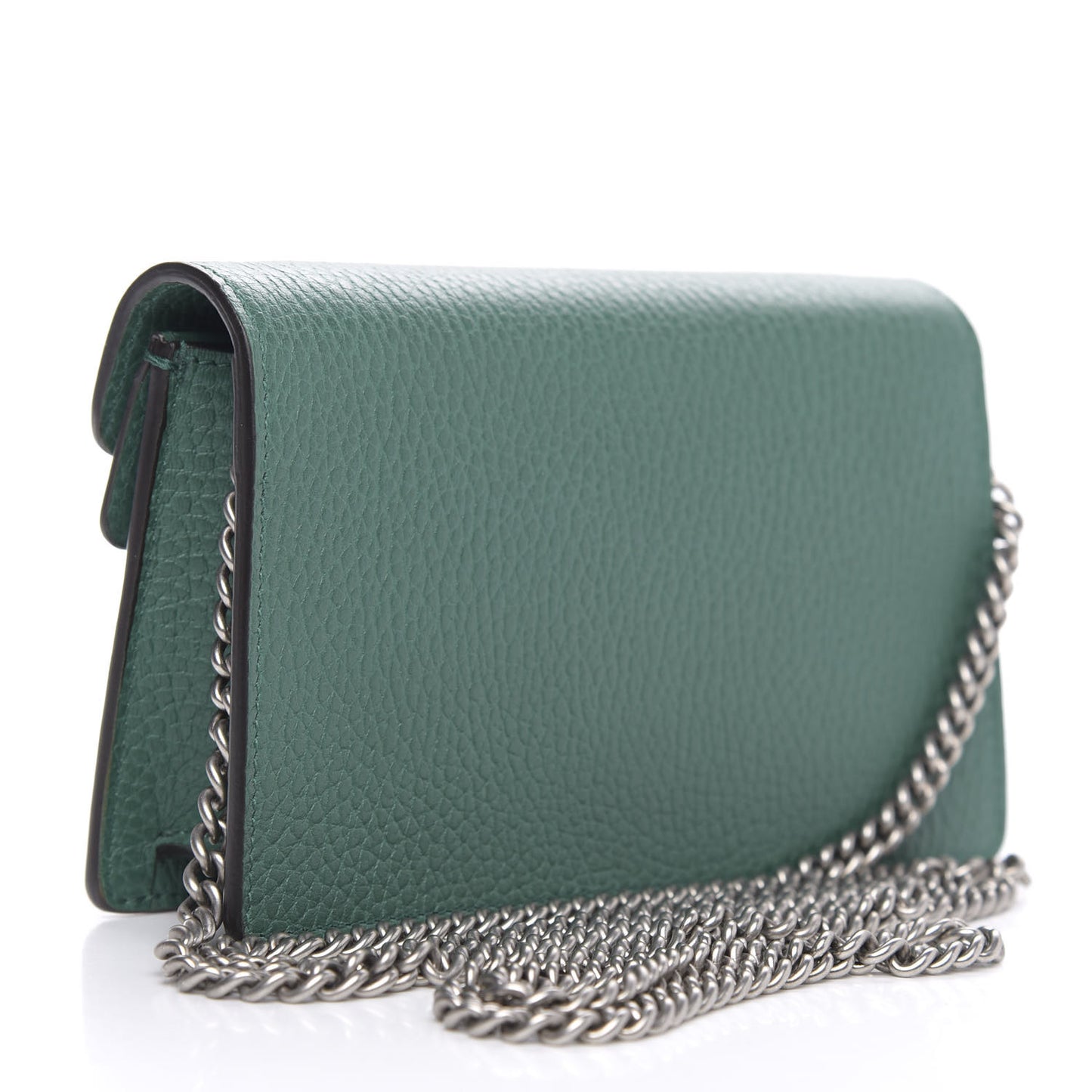Calfskin Super Mini Dionysus Shoulder Bag Emerald