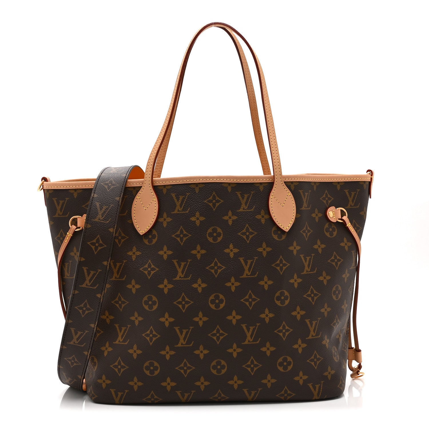 Louis Vuitton Monogram Inside Out Neverfull Bandouliere MM Jaune Safran 1 of 9