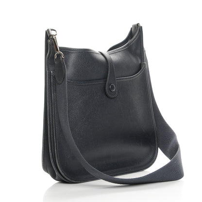 Hermes Epsom Evelyne II PM Indigo 3 of 9