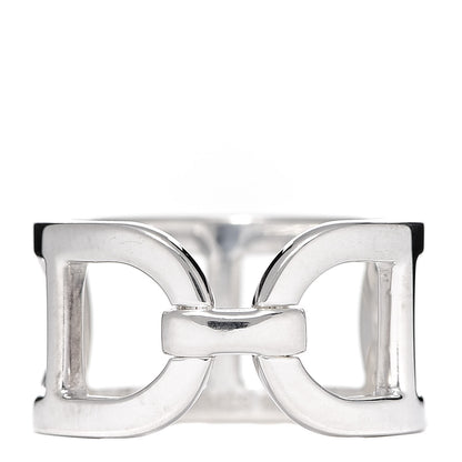 Hermes Sterling Silver MM Ever Chaine d'Ancre Ring 52 6 1 of 6