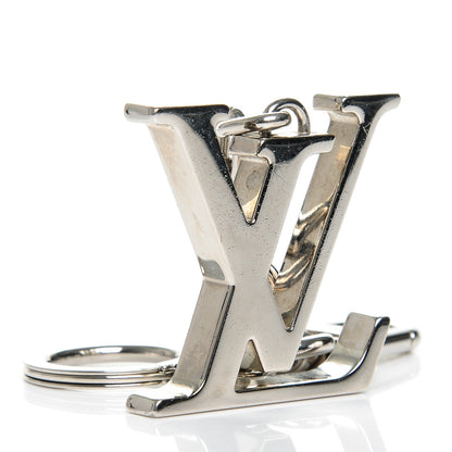 Louis Vuitton LV Initials Key Chain Holder Silver 5 of 5