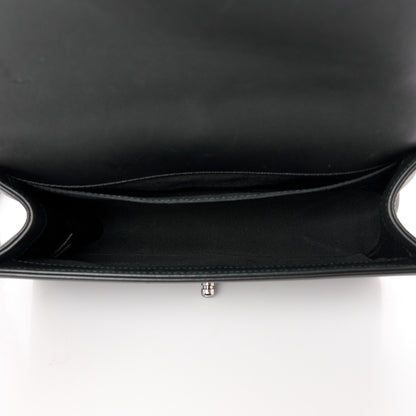 Chanel Calfskin Pearl Tweed Medium Boy Flap Black 5 of 10