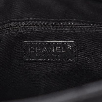 Chanel Caviar Quilted CC Timeless Soft Tote Black 6 of 7