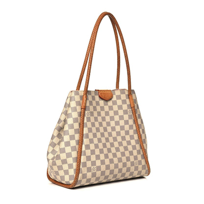Louis Vuitton Damier Azur Propriano Rose Ballerine 3 of 9