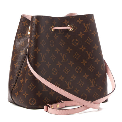 Louis Vuitton Monogram Neonoe MM Rose Poudre 3 of 9