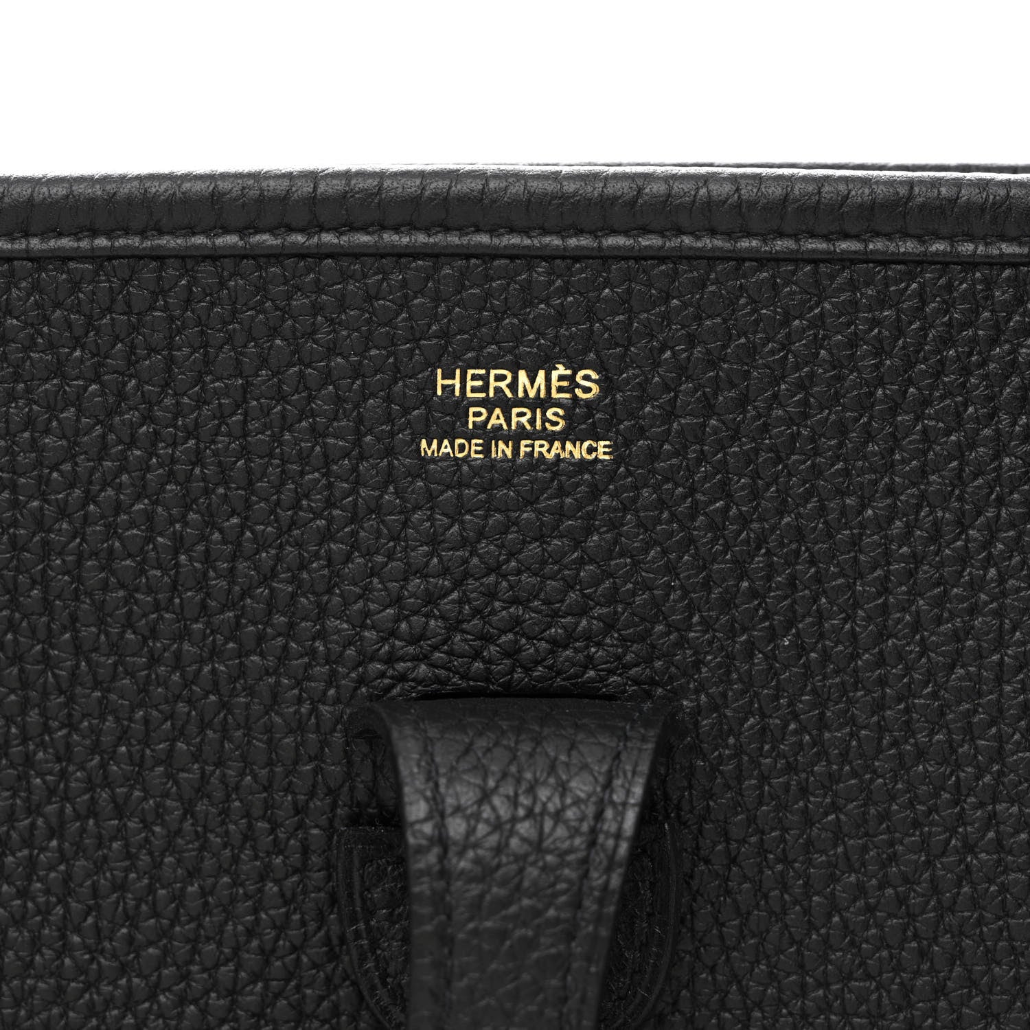 Hermes Taurillon Clemence Evelyne III PM Black 6 of 11