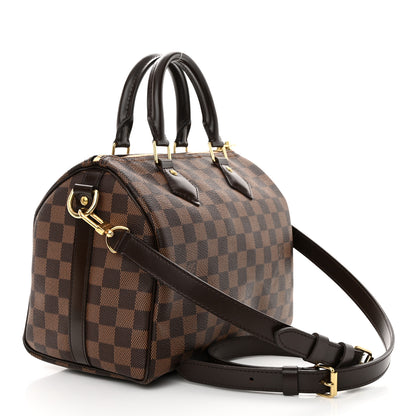 Louis Vuitton Damier Ebene Speedy Bandouliere 25 3 of 11