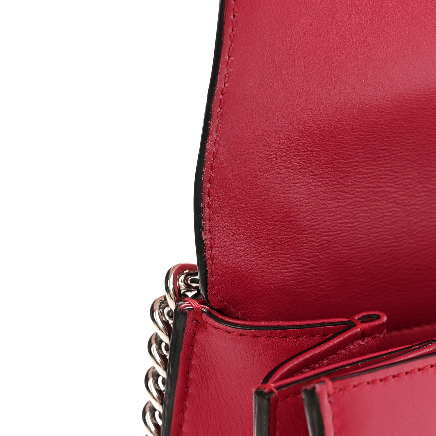 Gucci Moon Calfskin Medium Interlocking G Shoulder Bag Petunia 15 of 21