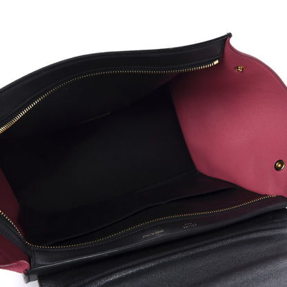 Celine Smooth Calfskin Suede Medium Tri-Color Trapeze Pink 6 of 12