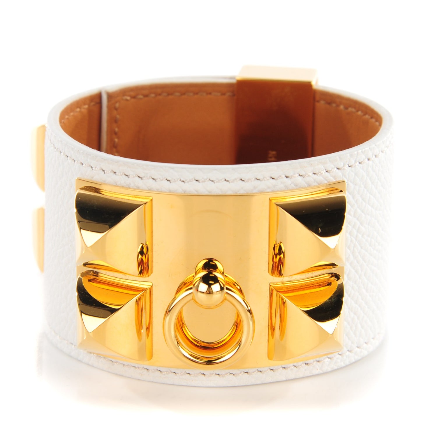 Epsom Collier de Chien CDC Bracelet S White