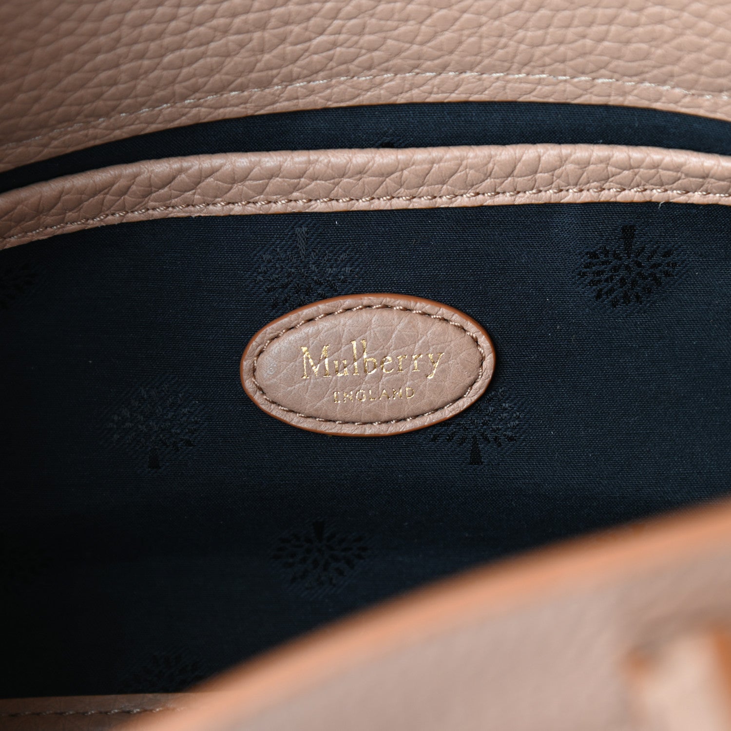 Mulberry Spongy Pebbled Small Bayswater Satchel Rosewater 6 of 8