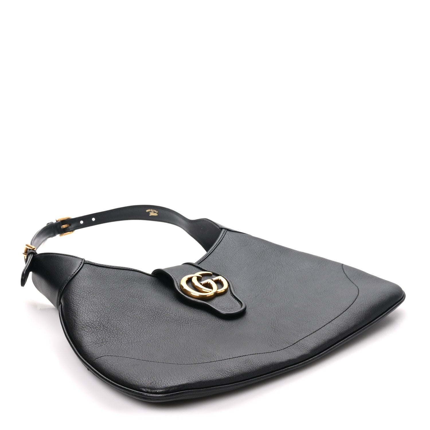 Gucci Goatskin Medium Aphrodite Shoulder Bag Black 4 of 10
