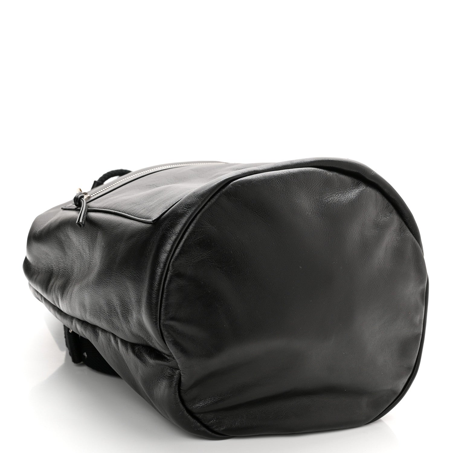 Saint Laurent Smooth Calfskin City Sailor Drawstring Backpack Black 5 of 11