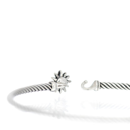 David Yurman Sterling Silver Diamond Starburst Bracelet 3 of 3