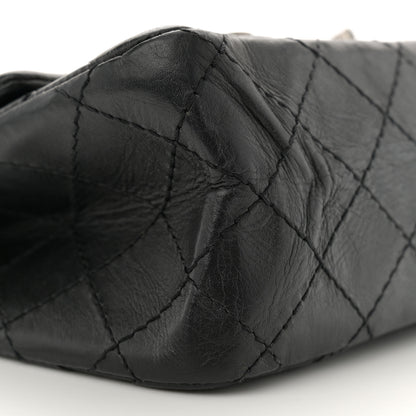 Chanel Aged Calfskin Lucky Charms 2.55 Reissue 225 Flap Black 9 of 11