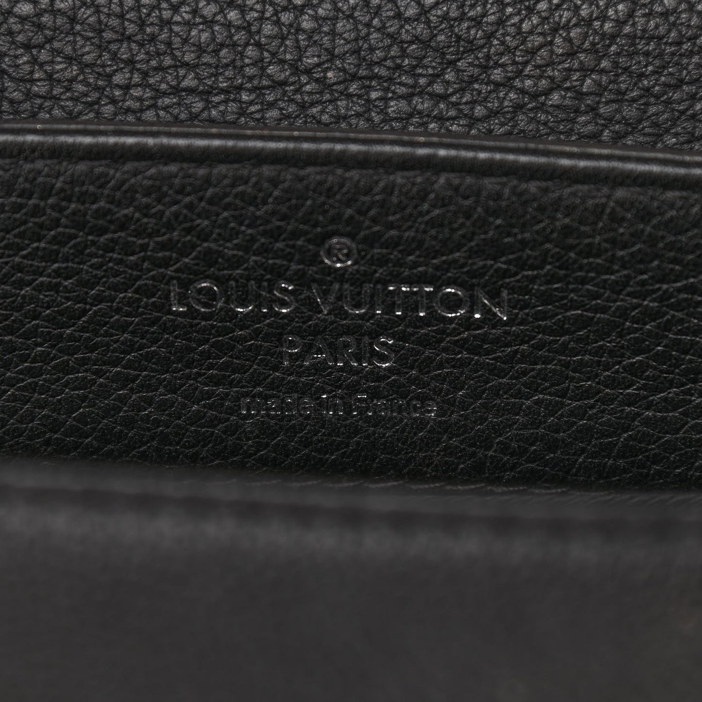 Soft Calfskin Lockme II Top Handle Black