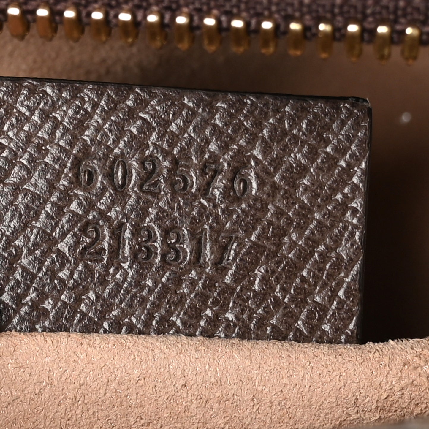 GG Supreme Monogram Mini Ophidia Top Handle Shoulder Bag Brown
