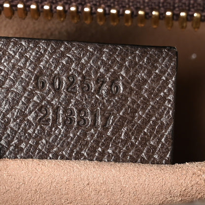 Gucci GG Supreme Monogram Mini Ophidia Top Handle Shoulder Bag Brown 7 of 10