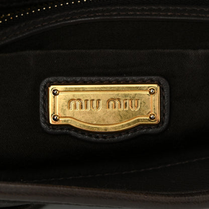 Miu Miu Nappa Matelasse Coffer Hobo Juta 6 of 12