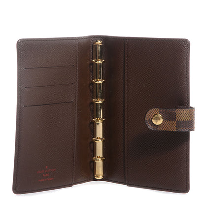 Louis Vuitton Damier Ebene Small Ring Agenda Cover 5 of 7