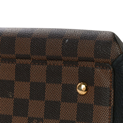 Louis Vuitton Cuir Taurillon Damier Ebene Normandy Black 10 of 10