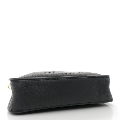 Hermes Taurillon Clemence Evelyne PM Black 4 of 13