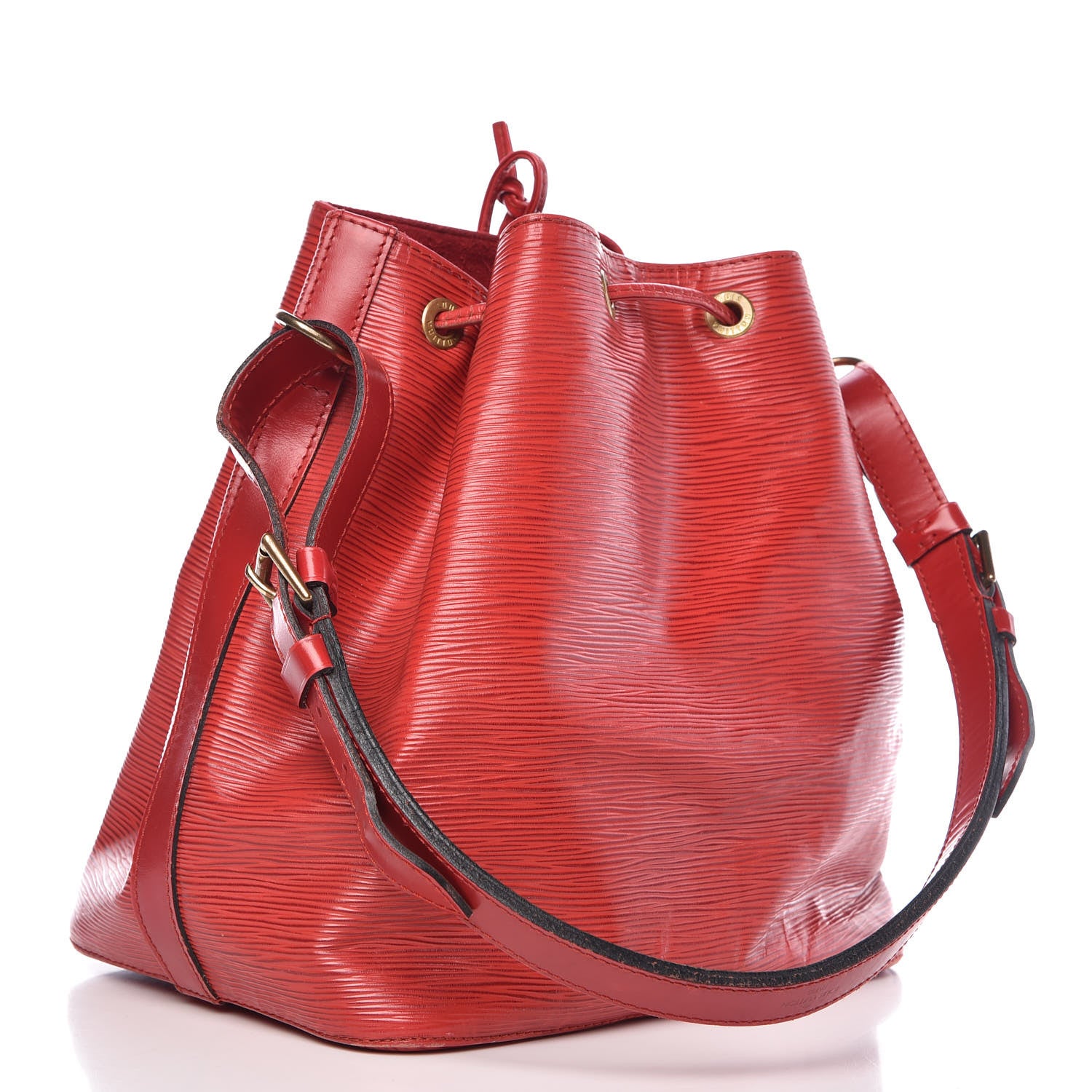 Louis Vuitton Epi Petit Noe Red 3 of 19