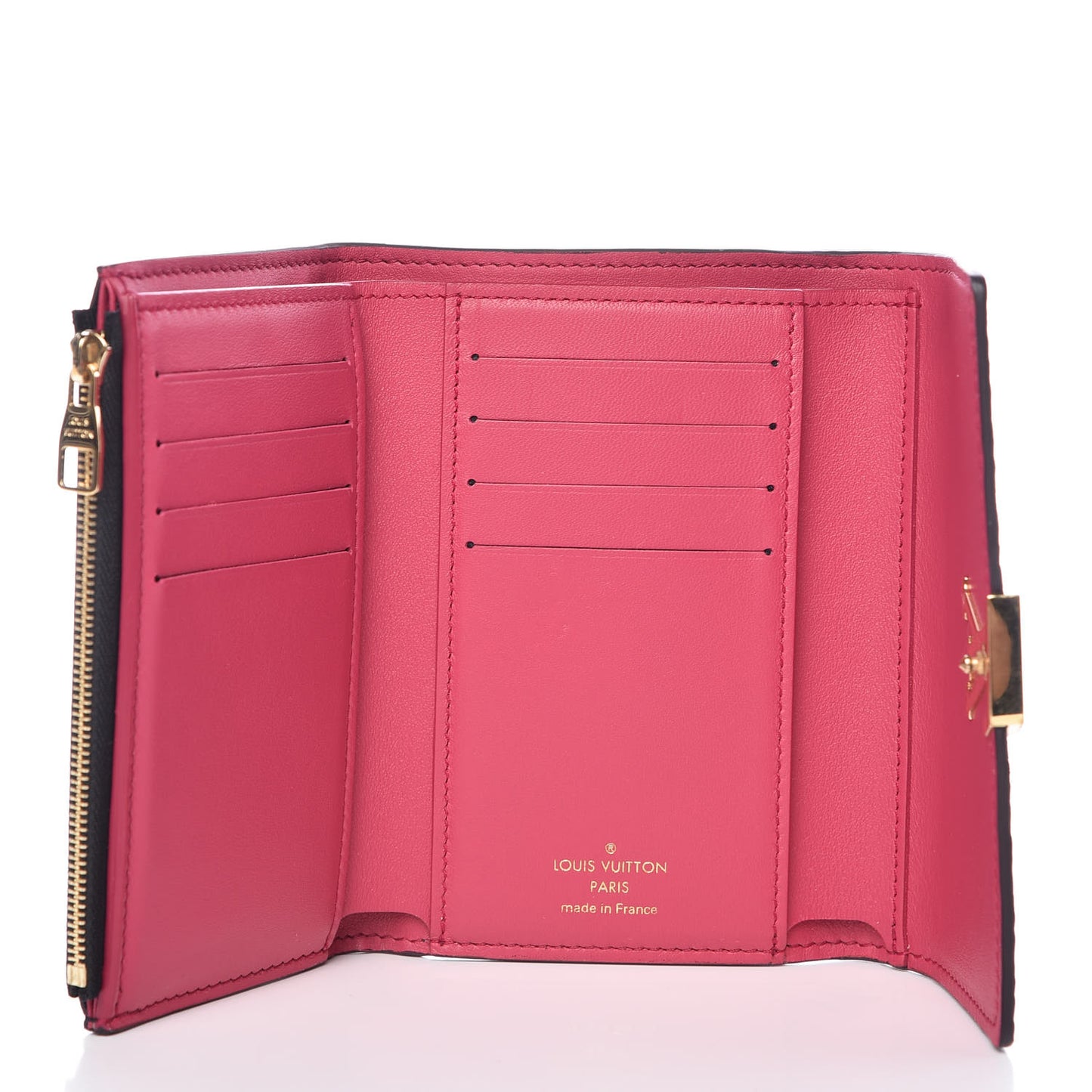 Taurillon Capucines Compact Wallet Black