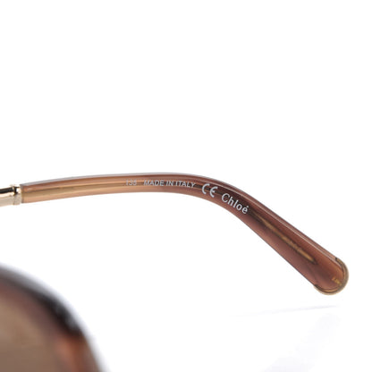 Chloe Rectangular Sunglasses CE658SR Brown 5 of 7
