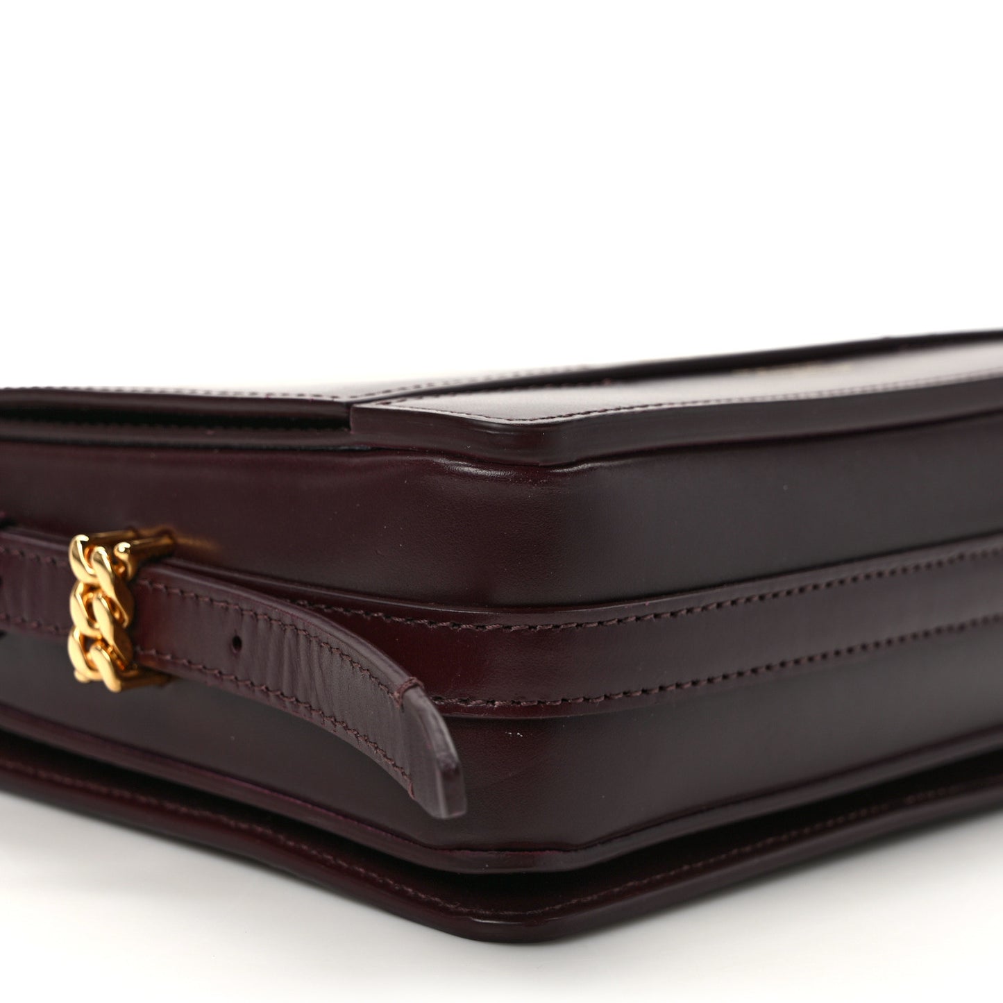 Smooth Calfskin Small Grace Bag Oxblood